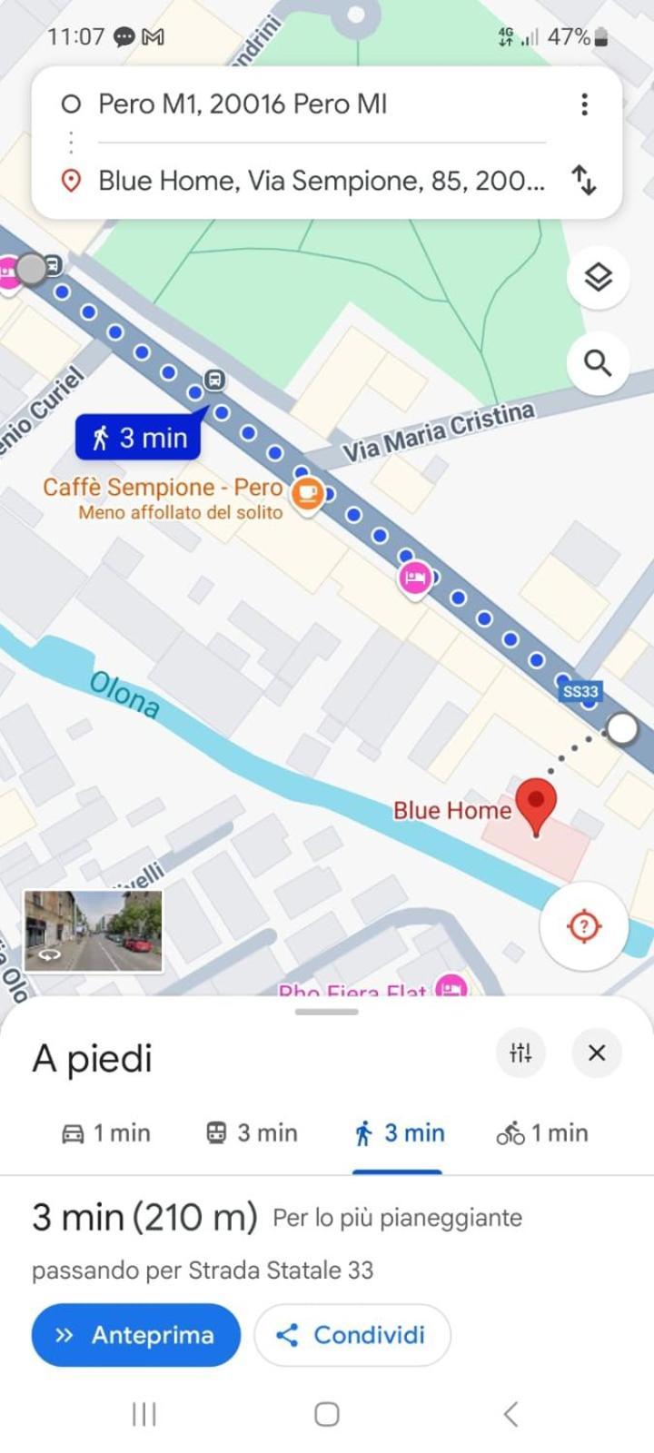 Blue Home Pero Bagian luar foto